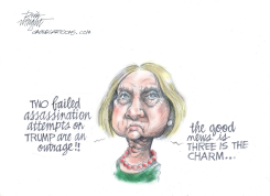 HILLARY TRUMP RHETORIC REMARKS by Dick Wright