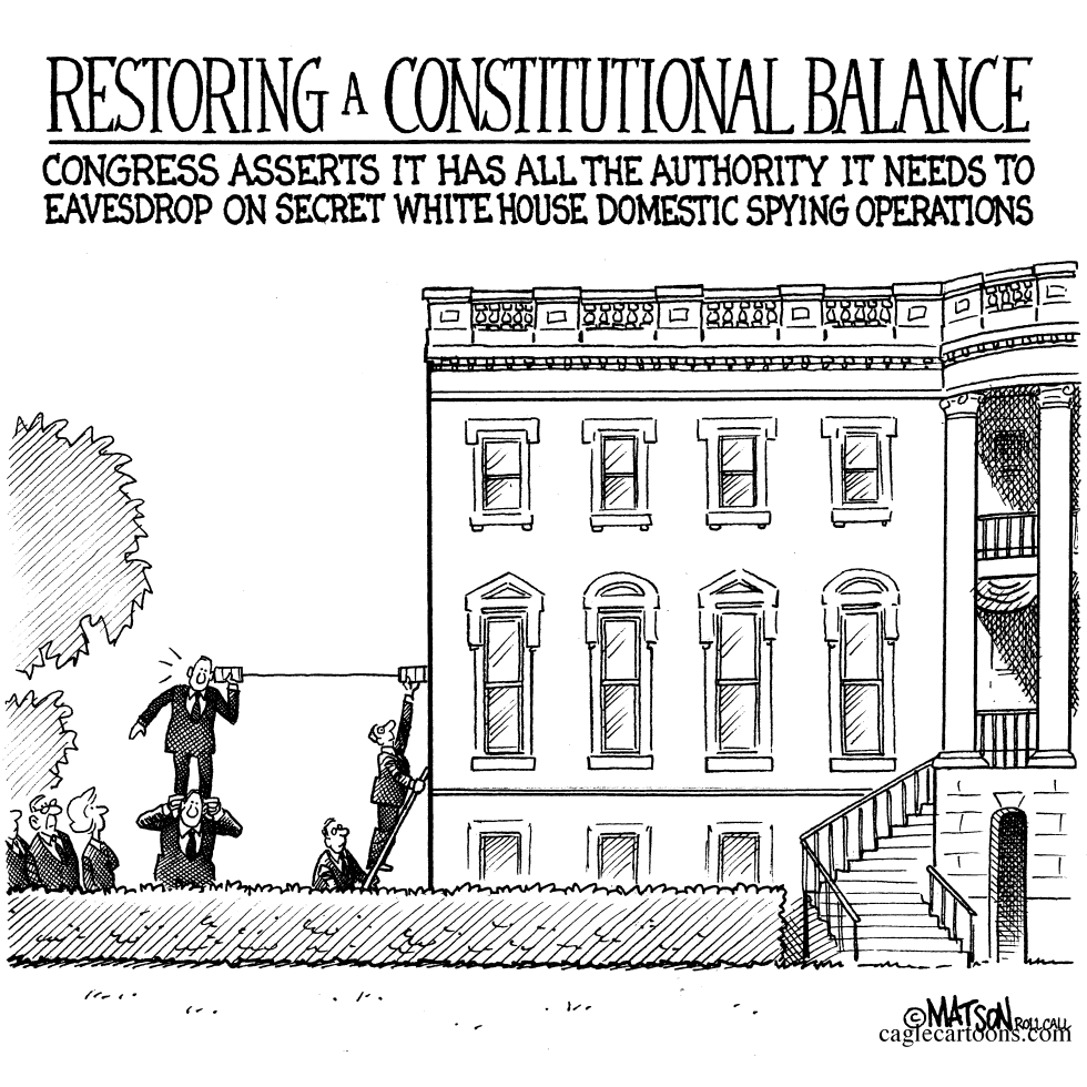 Congress Spies On White House