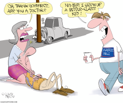 KAMALA CLAIMS MIDDLE-CLASS by Gary McCoy