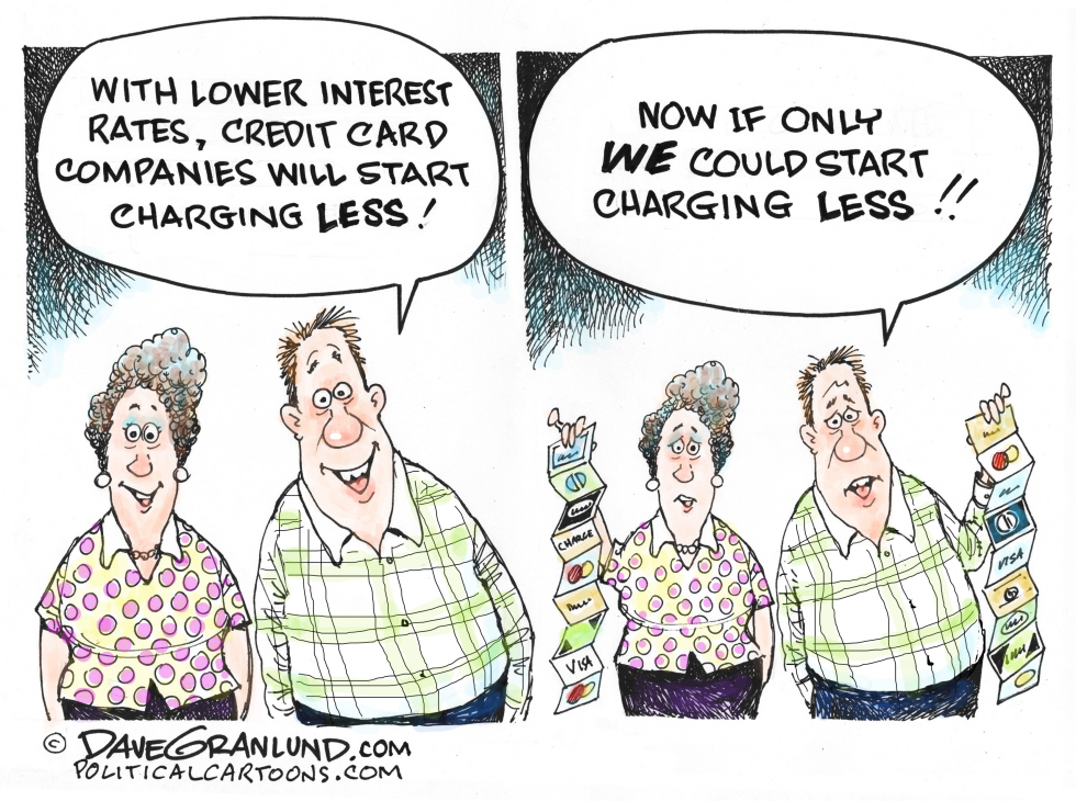 #1 LOWER INTEREST RATES by Dave Granlund