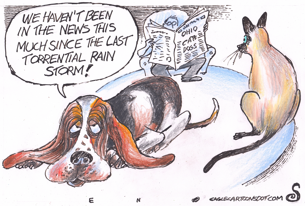 DOG AND CAT DISCUSS OHIO NEWS