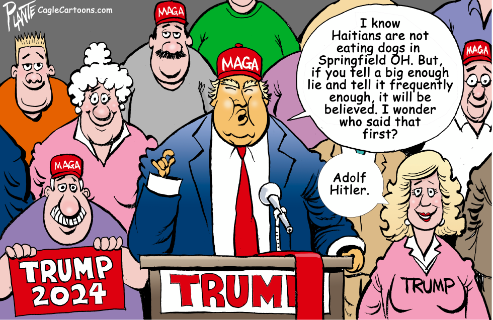 Trump speaks at a Maga Rally