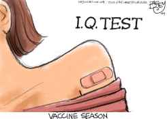 COVID/FLU VACCINE by Pat Bagley