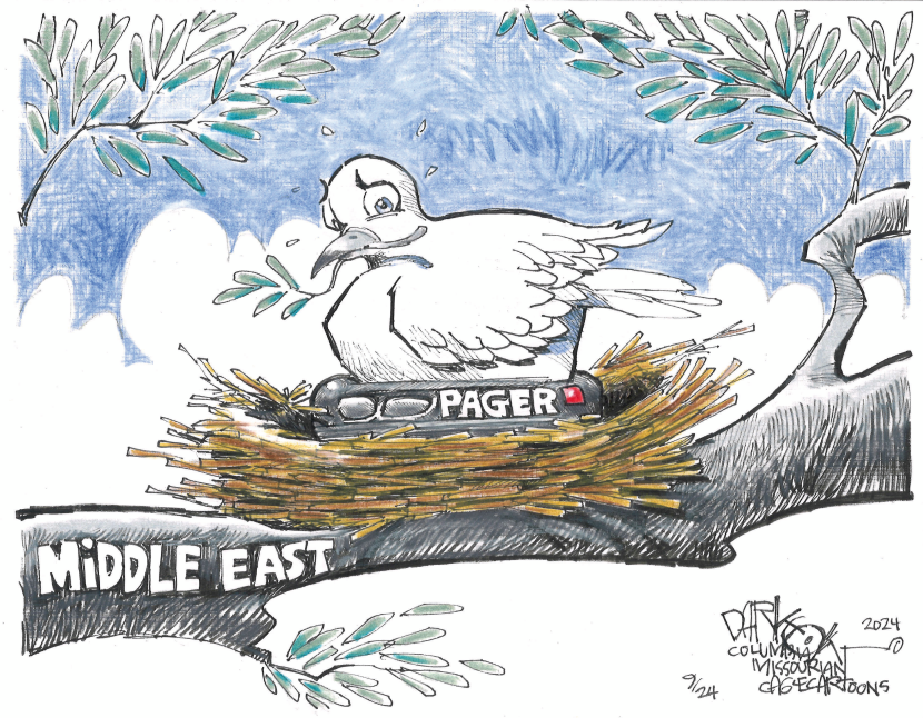 Paging Middle East peace
