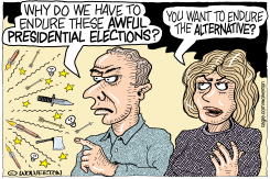 BURNED OUT ON PRESIDENTIAL ELECTIONS by Monte Wolverton