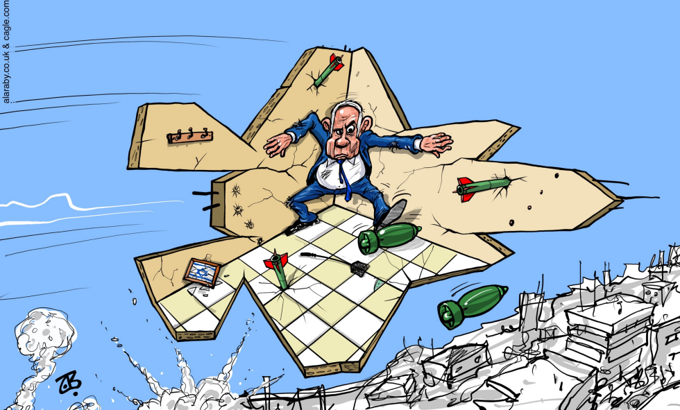 Netanyahu F35 Bombing Beirut Hezbollah Gaza War