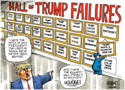 TRUMP BUSINESS FAILURES by Dave Whamond