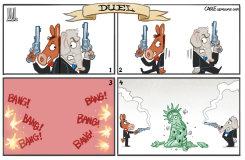 THE DUEL by Luojie