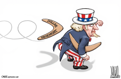 DOLLAR HEGEMONY by Luojie