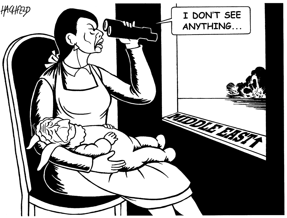 Condi looks at Middle East