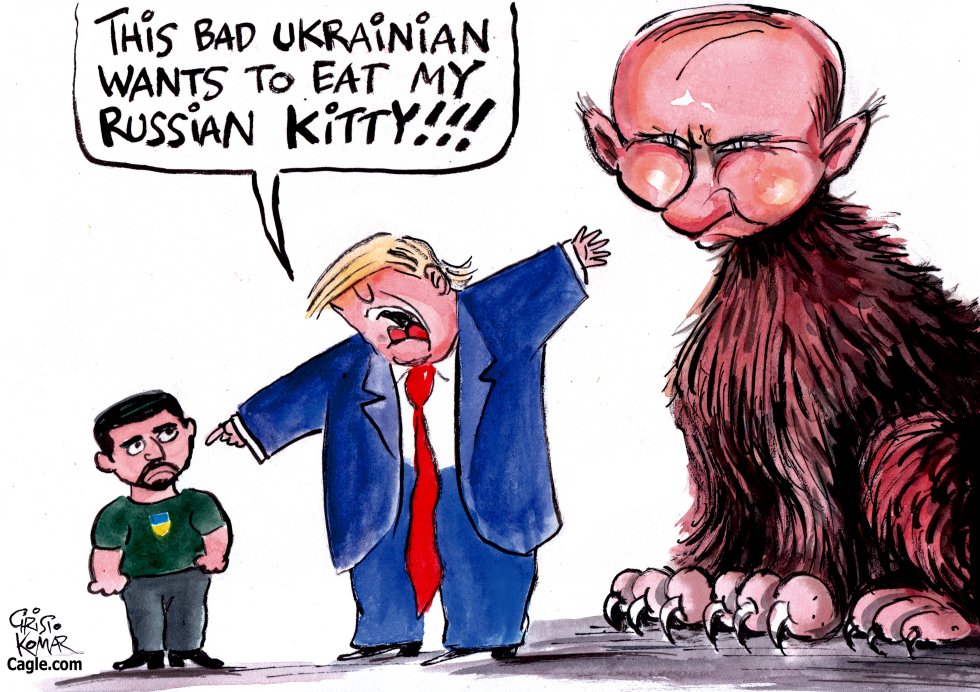Trump and Zelensky
