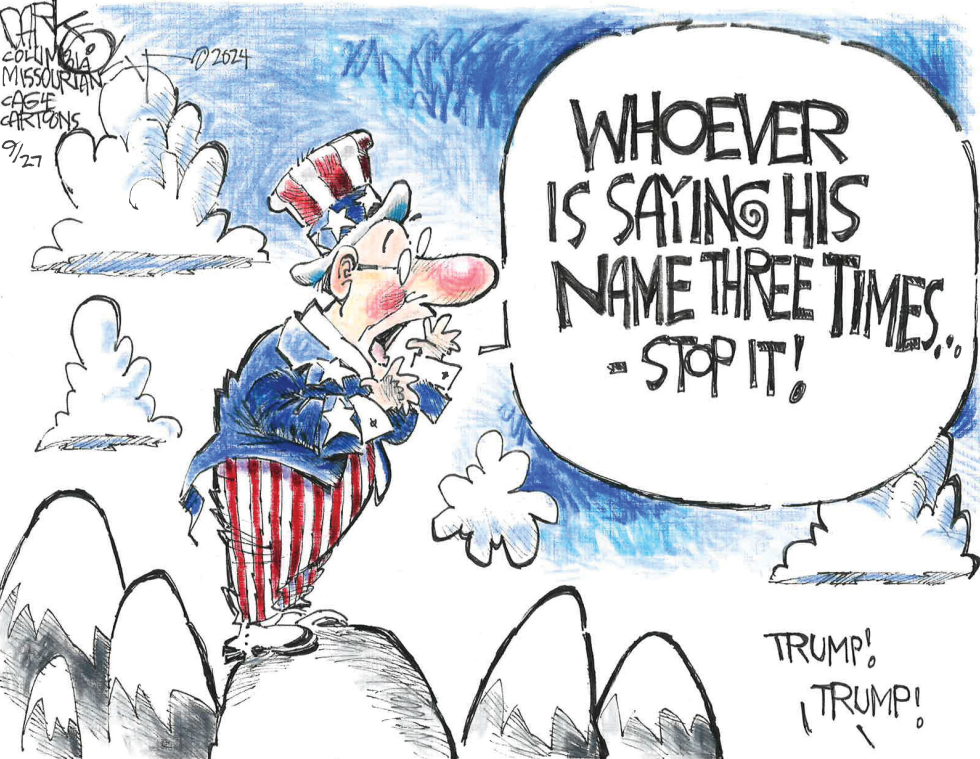 Say his name three times