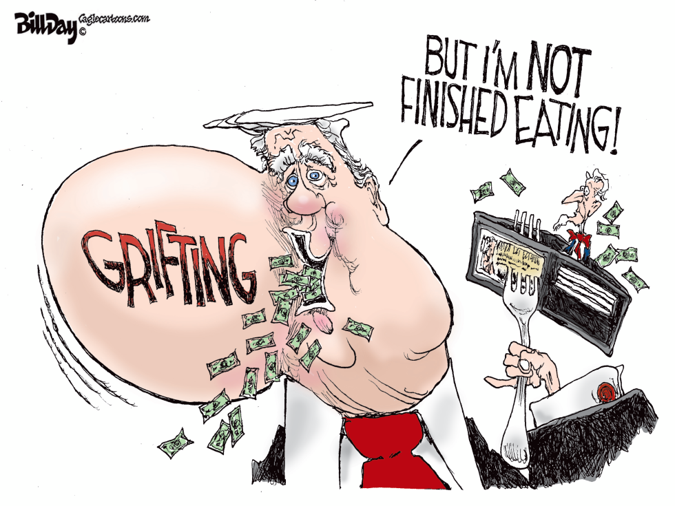 Grifter Not Finished Eating