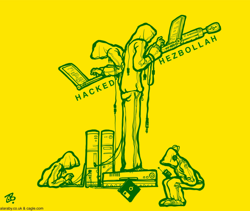 Hacked Hezbollah pagers spy Mossad Israel Lebanon