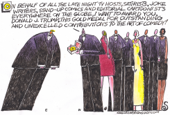 TRUMP GETS COMEDY AWARD by Randall Enos