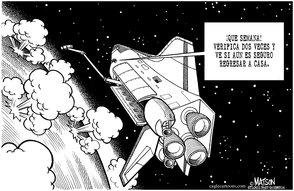 El Transbordador Espacial regresa