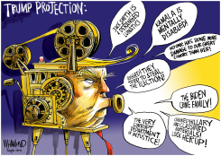 TRUMP PROJECTION UPDATED by Dave Whamond