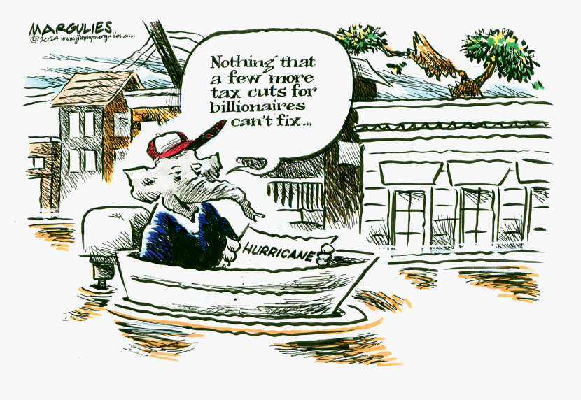 Hurricane damage