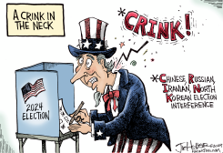 CRINK IN THE NECK by Joe Heller