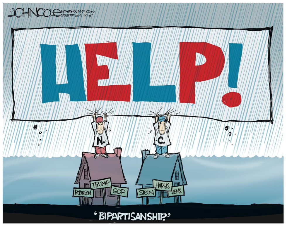 #1 HURRICANE BIPARTISANSHIP by John Cole
