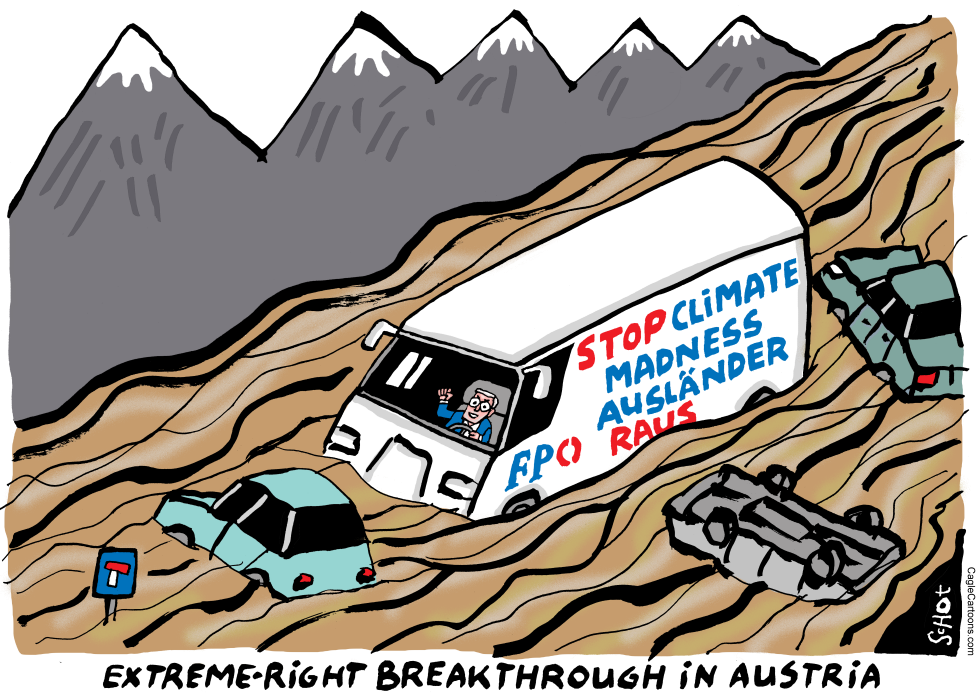 Extreme right victory Austria in climate crisis