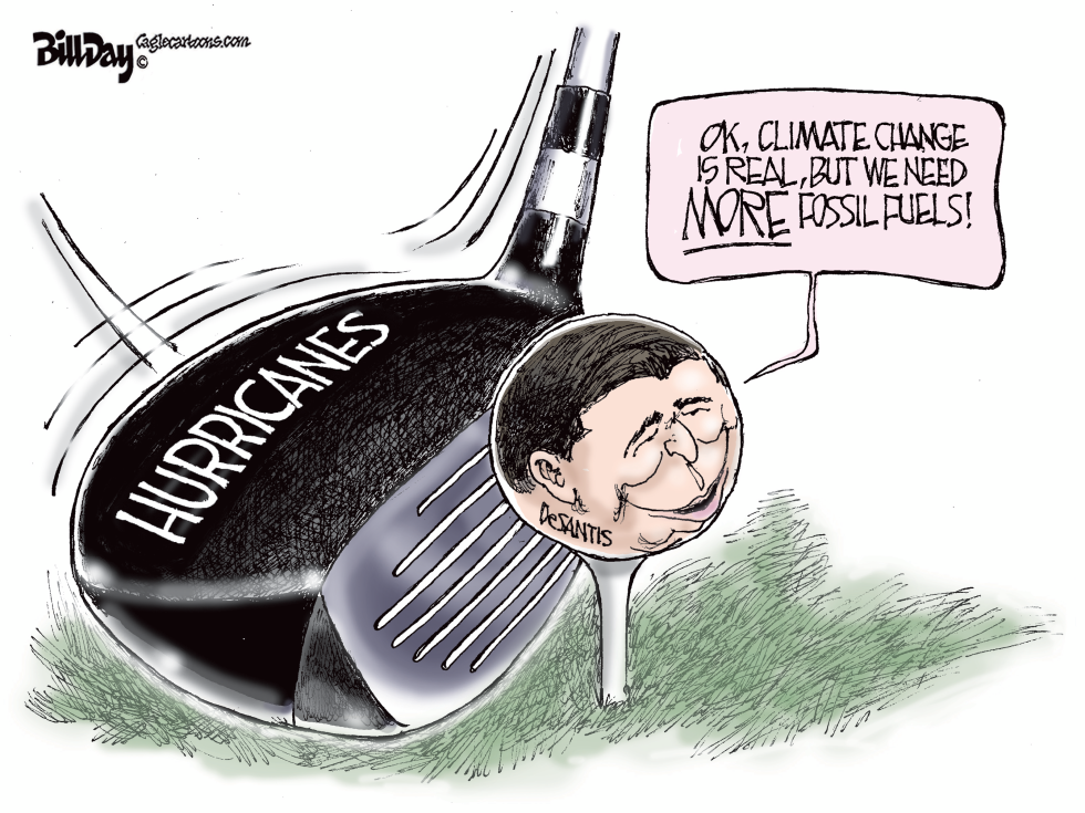 Florida DeSantis Golf Ball Head