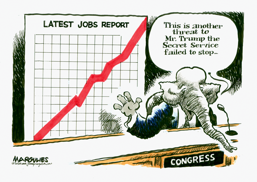 Jobs Report and Trump campaign
