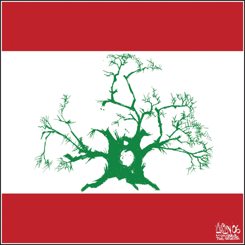 LEBANESE FLAG by Terry Mosher