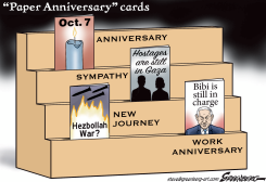 ISRAEL MARKS A YEAR SINCE OCTOBER 7 by Steve Greenberg