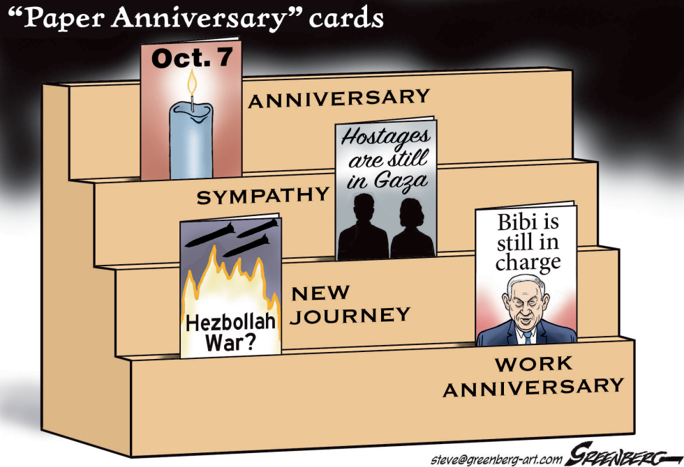 Israel marks a year since October 7