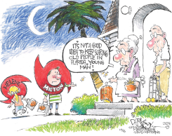 FLORIDA HURRICANES by John Darkow