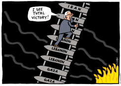 ESCALATION LADDER ISRAEL IRAN by Schot