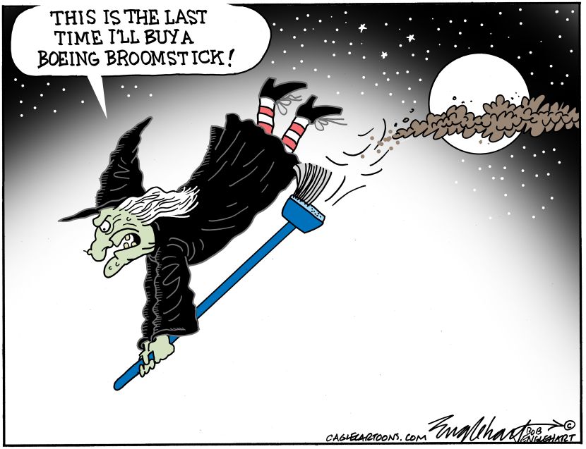 Witch Has A Boeing Broomstick