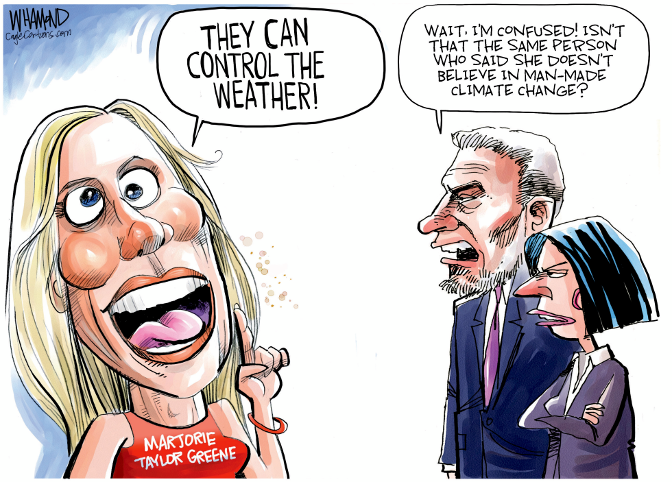 MTG says they can control the weather