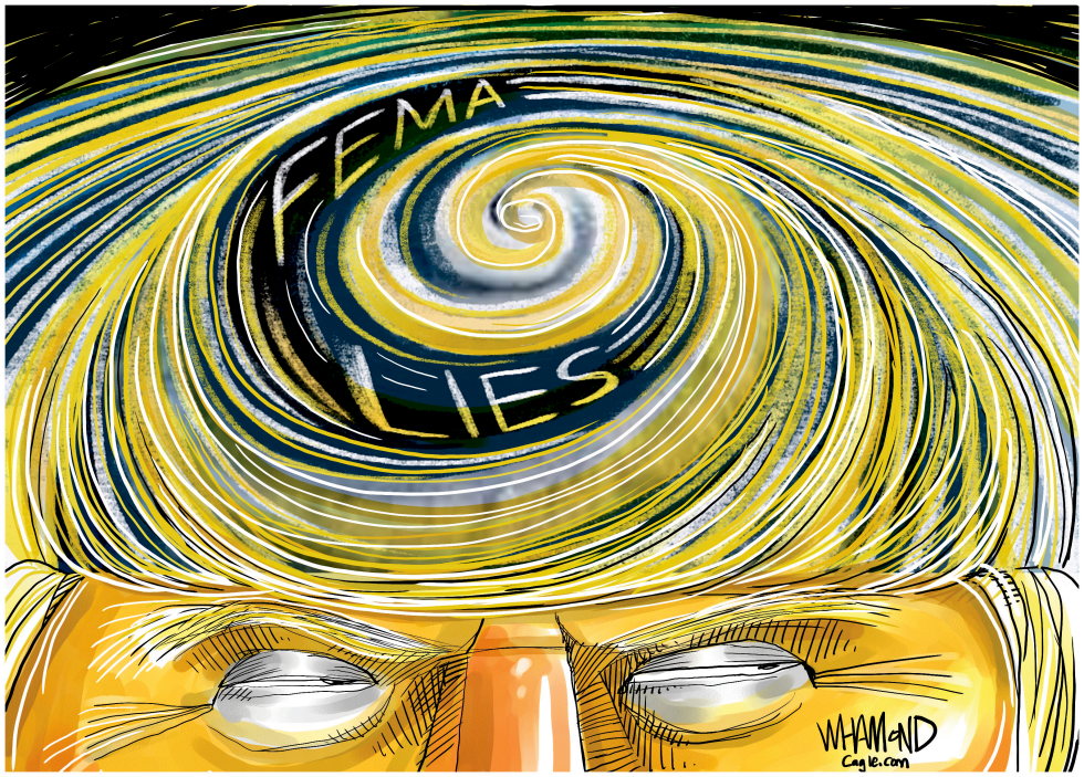 Trump's Swirling Claims Target FEMA Hurricane Relief
