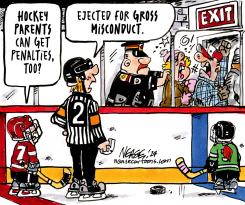 HOCKEY PARENTS by Steve Nease