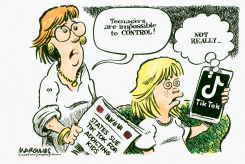 STATES SUE TIK TOK FOR ADDICTING KIDS by Jimmy Margulies