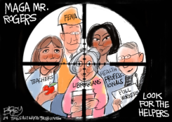 THE HELPERS  by Pat Bagley