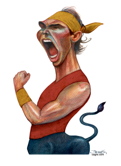 RAFA NADAL by Dario Castillejos