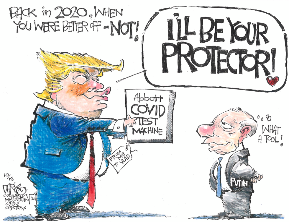 COVID Tests to Putin
