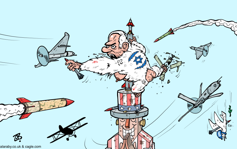 Netanyahu Rampage KingKong Drone War Iran Israel