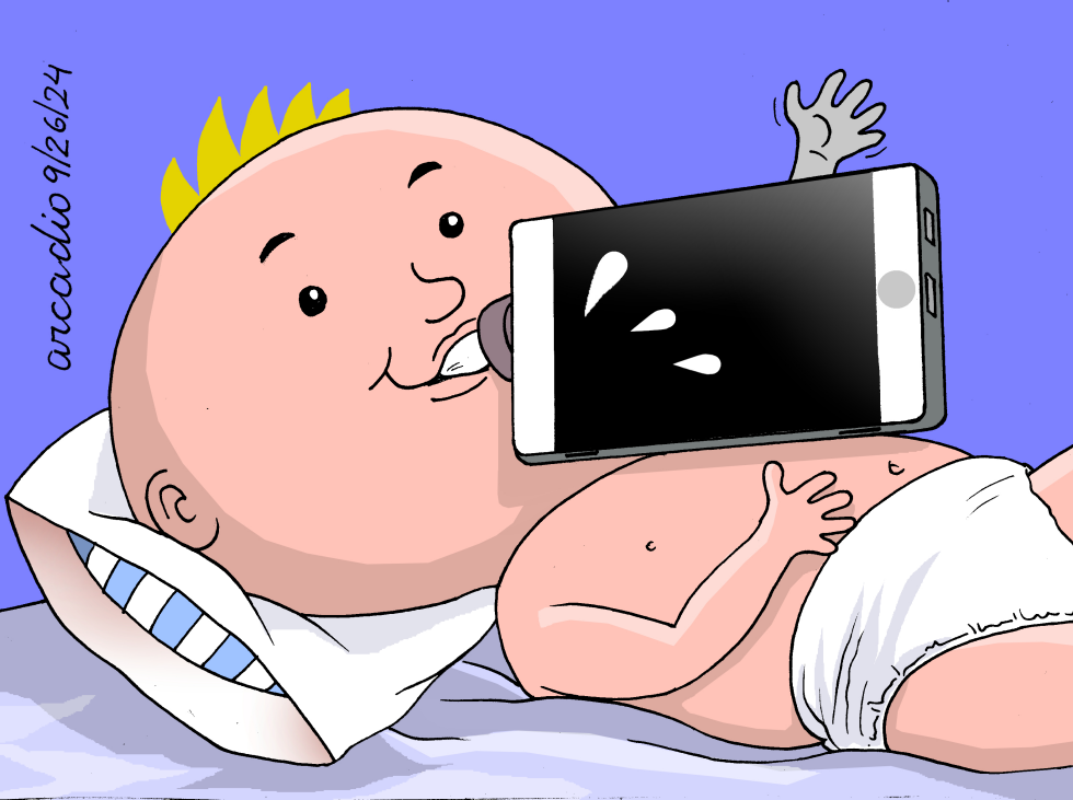 The cellphone: An electronic pacifier.