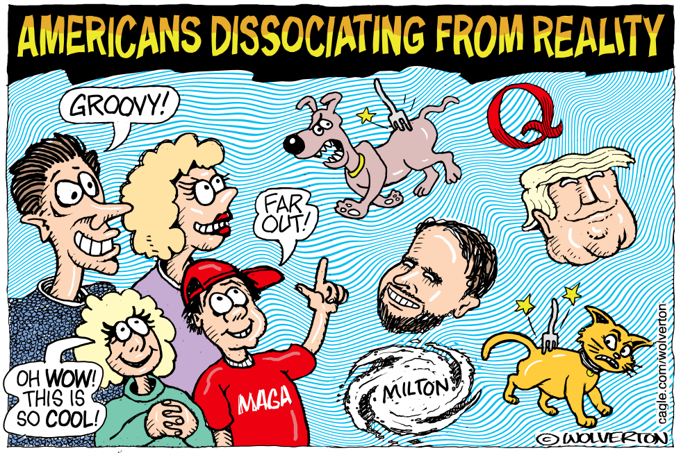 MAGA Americans Dissociating from Reality