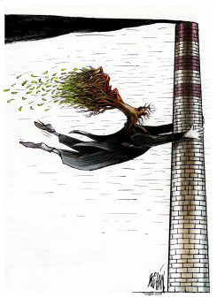 GLOBAL WARMING DOES EXIST by Angel Boligan