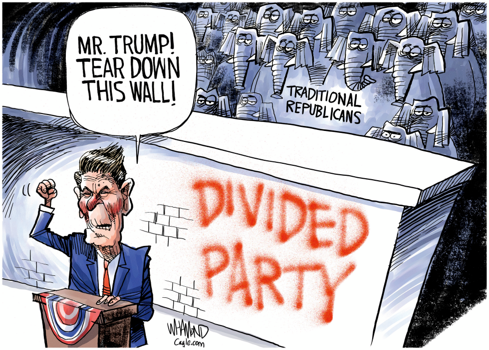 Traditional Republicans have no party