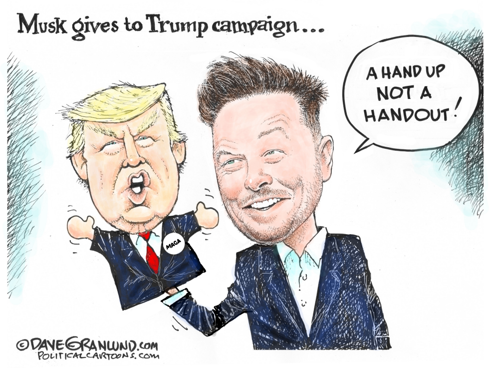 Musk assists Trump 2024