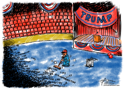 TRUMP RALLY LIES by Guy Parsons
