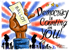TIME TO VOTE by Guy Parsons