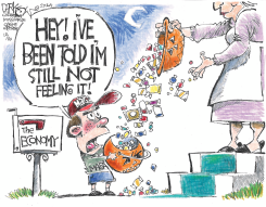 NOT FEELING GOOD ECONOMY  by John Darkow