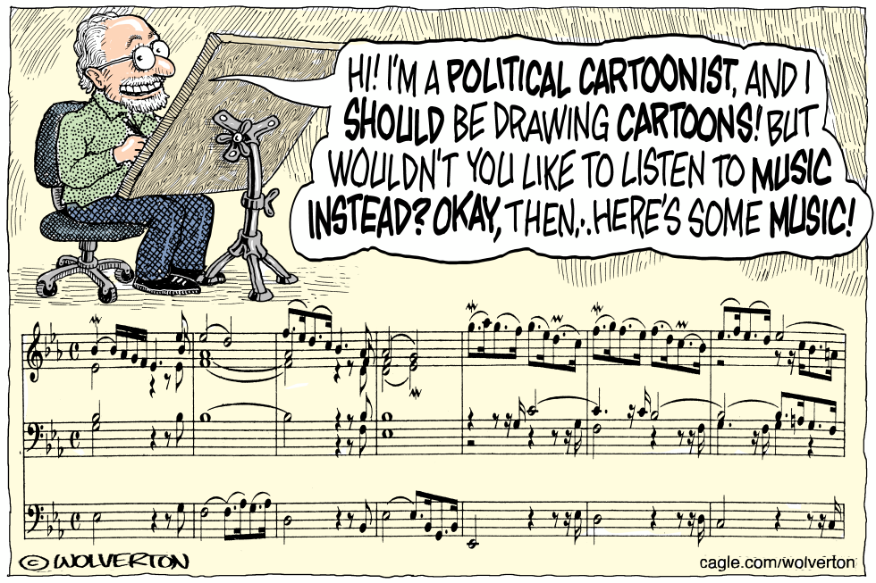 Playing Music Instead of Doing Your Job